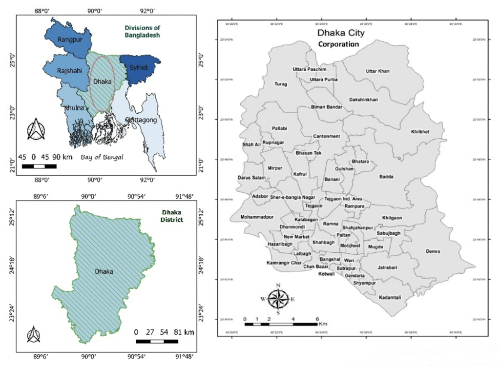 Feather meal as a sustainable protein source for aquaculture in Bangladesh: Economic implications 10 Figure 1. Map of the study area for the experiment.